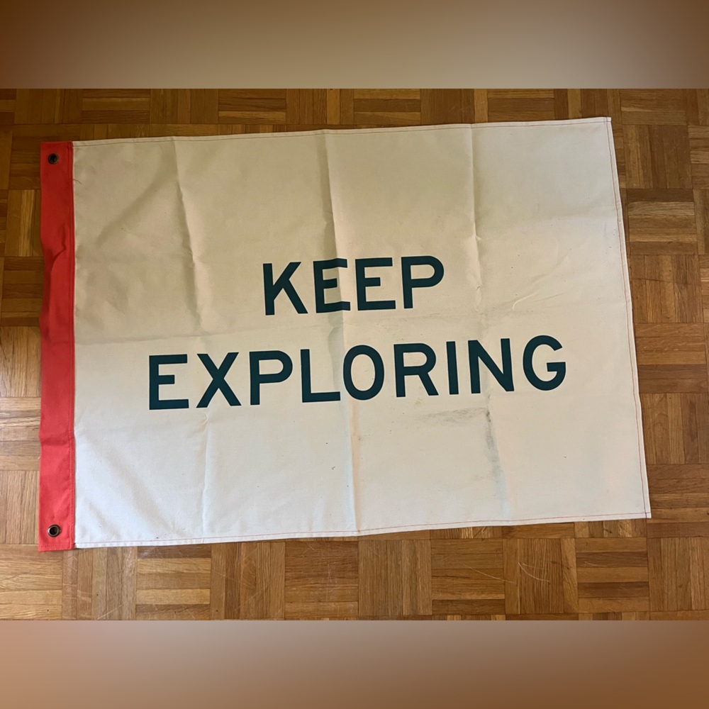 Canvas Banner with Motivational Text